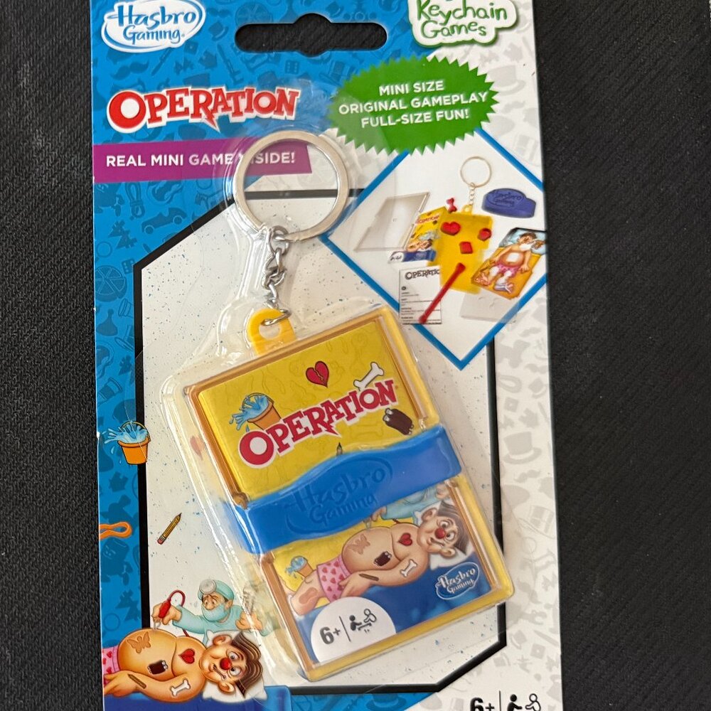 Hasboro Gameing, OPERATION - Keychain Game
